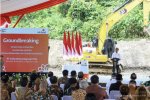 Presiden Joko Widodo meresmikan proyek Intiland di IKN