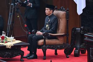 Presiden Jokowi dalam Sidang Tahunan MPR