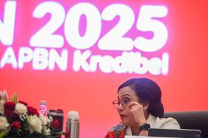 Konferensi pers RAPBN dan Nota Keuangan TA 2025