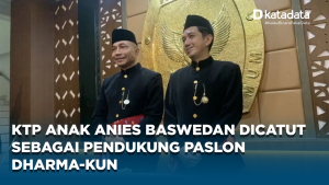 KTP Anak Anies Baswedan Dicatut sebagai Pendukung Paslon Dharma-Kun