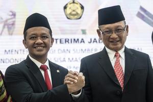 Serah terima jabatan Menteri ESDM