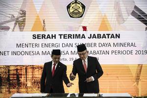 Serah terima jabatan Menteri ESDM