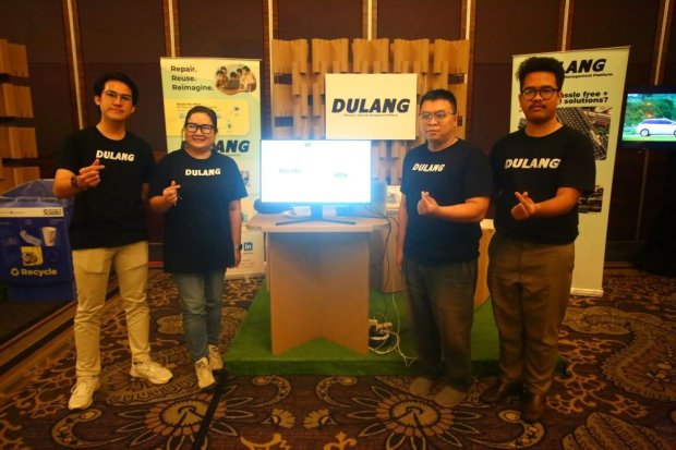 Booth Dulang dalam Katadata SAFE 2024