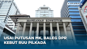 Usai Putusan MK, Baleg DPR Kebut RUU Pilkada