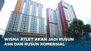 Wisma Atlet akan jadi Rusun ASN dan Rusun Komersial