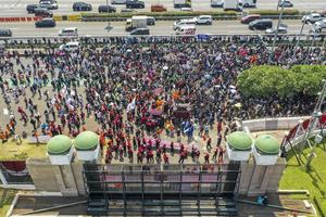 Unjuk rasa tolak pengesahan Revisi UU Pilkada di Jakarta