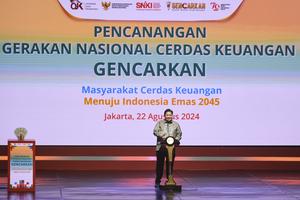 Pencanangan Gerakan Nasional Cerdas Keuangan