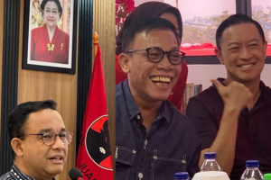 Anies Baswedan dan Tom Lembong bertemu elite politik