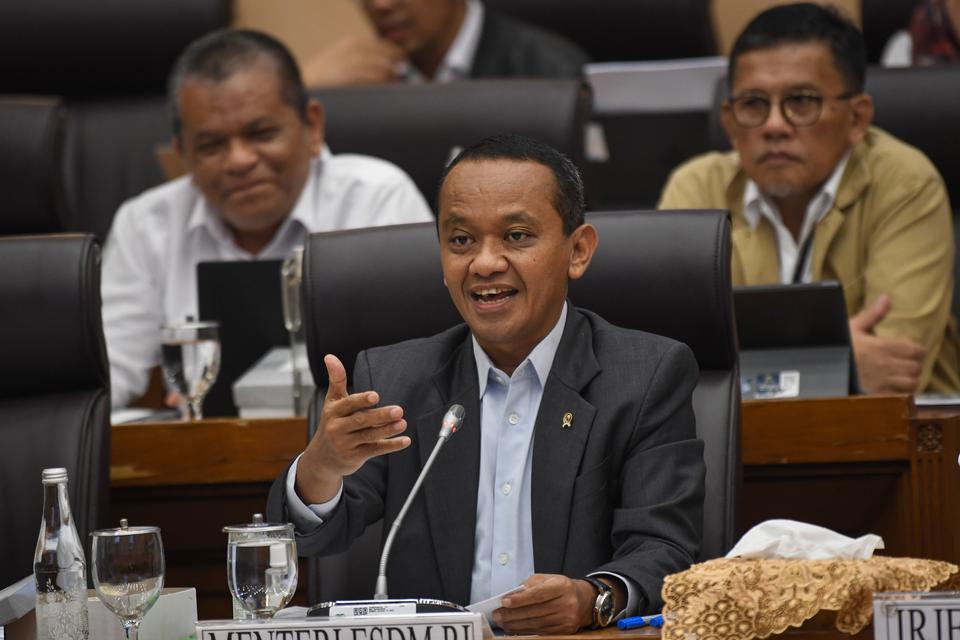 Menteri ESDM Bahlil Lahadalia