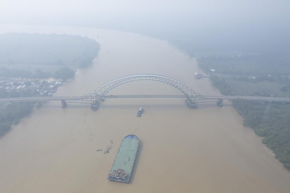 Singapura, Indonesia, Malaysia, kabut asap, karhutla