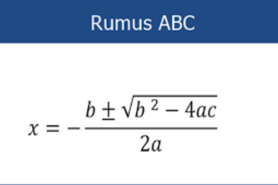 Rumus ABC