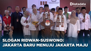 Slogan Ridwan-Suswono: Jakarta Baru Menuju Jakarta Maju