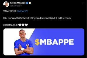 Akun Mbappe Diretas untuk Penipuan Kripto