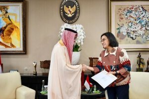 Sri Mulyani dan Dubes Arab Saudi