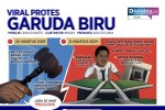 KOMIK: Viral Protes Garuda Biru