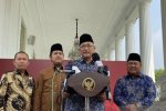 Pengurus Lembaga Dakwah Islam Indonesia datang ke istana negara, Selasa (3/9)