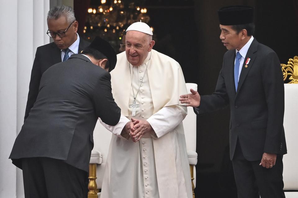 Paus Fransiskus Jokowi