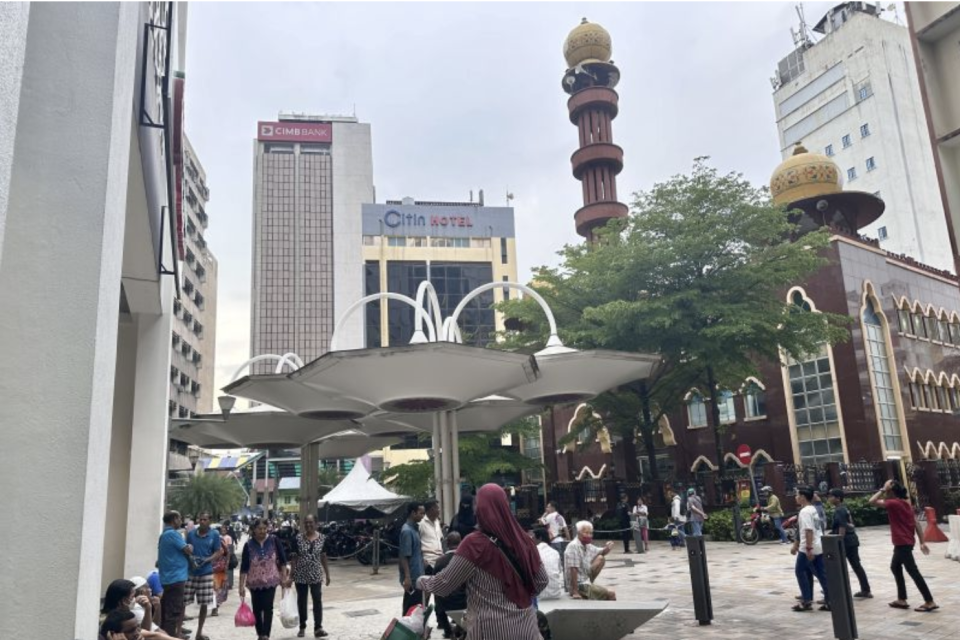 Arsip - Area Masjid India Kuala Lumpur Malaysia, Minggu (31/3/2024). 