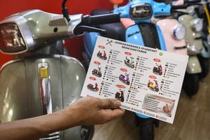 Kuota subsidi pembelian motor listrik