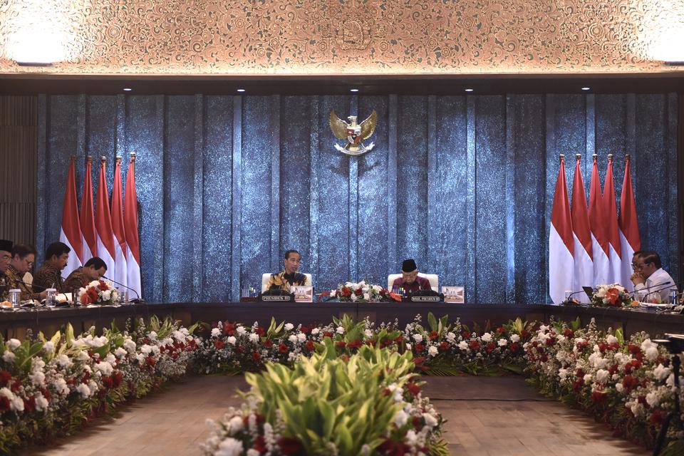 jokowi, prabowo, sidang kabinet