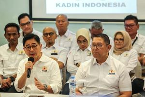 Konferensi pers tanggapan Munaslub 2024