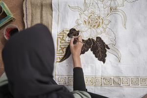 Lomba membatik sambut Hari Batik Nasional