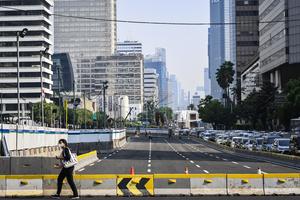 Rekayasa lalu lintas jalan MH Thamrin