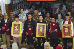 Pengambilan nomor urut cagub-cawagub Jakarta di KPU Jakarta, Senin (23/9). Foto: Youtube/KPU Provinsi Jakarta