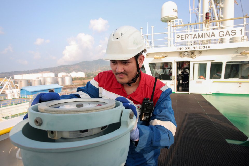 Melihat lebih dekat Kapal Pertamina Gas 1
