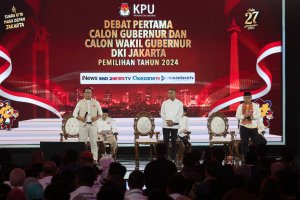 Debat Perdana cagub-cawagub Jakarta