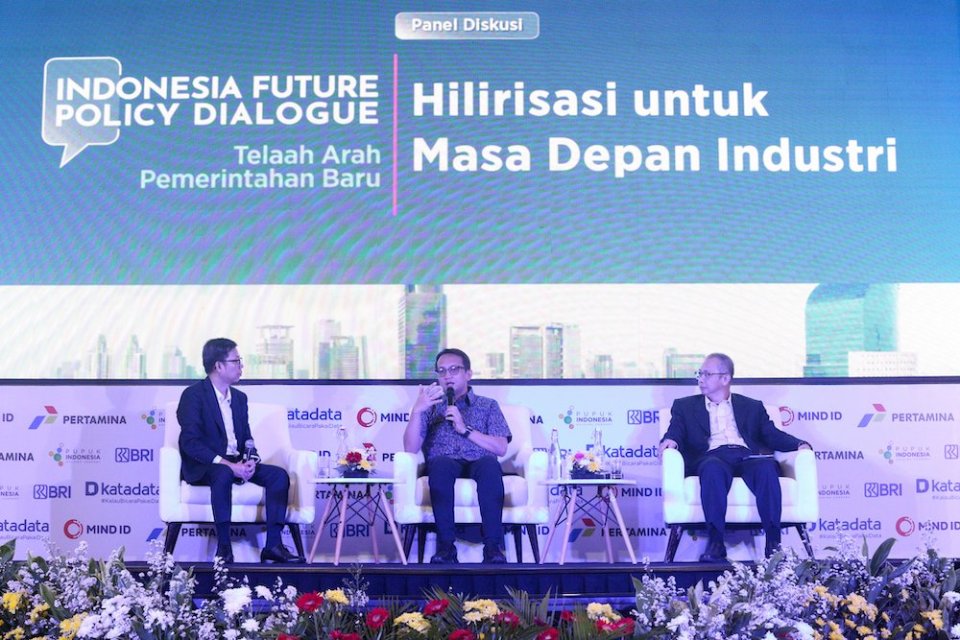 hilirisasi, katadata forum, industri, investasi
