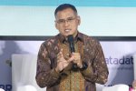 Direktur Utama Pupuk Indonesia, Rahmad Pribadi, dalam Indonesia Future Policy Dialogue: Telaah Arah Pemerintahan Baru di Jakarta, Rabu (9/10).