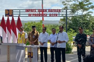 Presiden Jokowi di Aceh