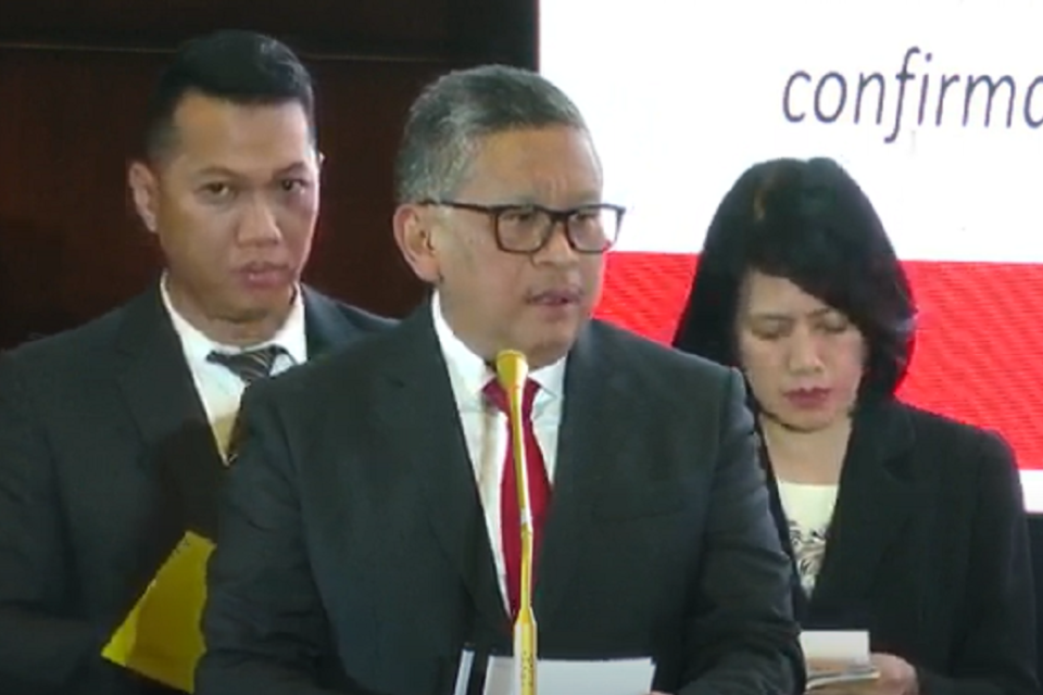 hasto, megawati, pdip