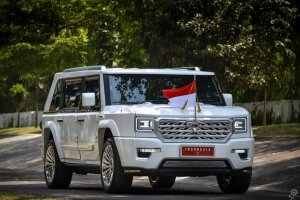 Mobil Maung Garuda buatan Pindan jadi mobil kepresidenan Prabowo, Minggu (20/10)