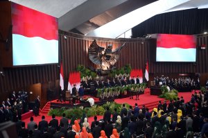 Pelantikan Presiden dan Wapres di MPR
