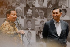 Luhut Binsar Pandjaitan dan Prabowo Subianto