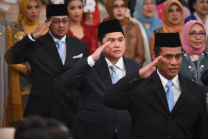 Pelantikan Menteri Kabinet Merah Putih