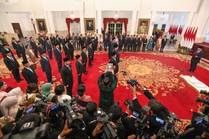 Pelantikan Menteri Prabowo