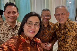 Sri Mulyani dan 3 Kemenkeu