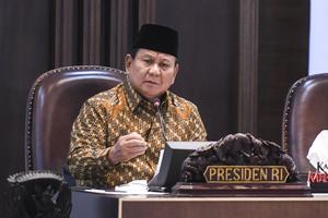 Sidang kabinet paripurna perdana Kabinet Merah Putih