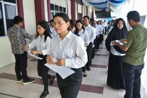 Tes seleksi CPNS di Medan