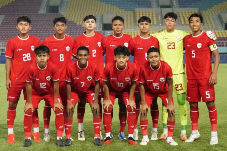 Pemain Timnas Indonesia Kualifikasi Piala Asia U-17 2025