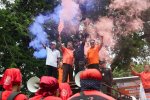 Demonstrasi Buruh Tuntut Kenaikan Upah Minimum Tahun 2025