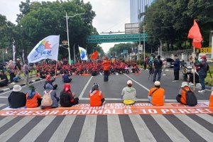 Demonstrasi buruh