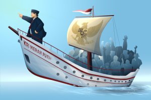 Ilustrasi Kabinet 100 Menteri Prabowo
