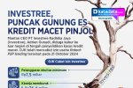 INFOGRAFIK: Investree, Puncak Gunung Es Kredit Macet Pinjol