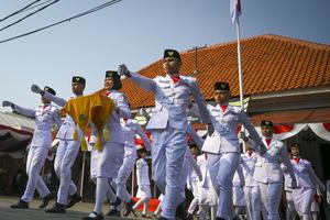 Upacara peringatan Hari Sumpah Pemuda