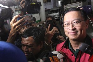 Tom Lembong Usai Menjalani Pemeriksaan di Kejaksaan Agung
