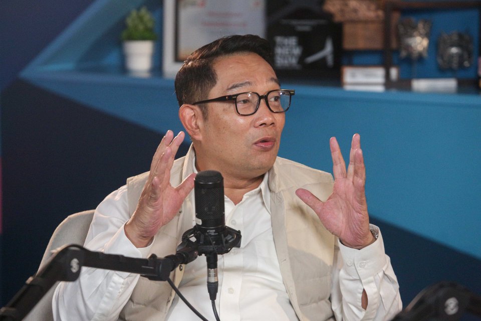 Mantan Gubernur Jawa Barat Ridwan Kamil.